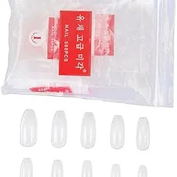 STYLEHEAVEN Transparent False Nail 500Pcs Extention Nails Natural For Home Diy Weddings B|Health & BeautyNail Care, Manicure & Pedicure|Nail Art Accessories-picture-16