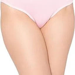 clovia Women's Cotton Low Waist Bikini Panty in Pink-picture-13