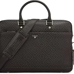 da milano Leather Laptop Bag - Fits Upto 14" Laptop (CB-10016C)-picture-41