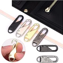 Le Chiic Zipper Pull, 6 PCS Replacement Metal Zipper Handle Mend Fixer Zipper Tab for Luggage, Suitcases, Backpacks, Jackets, Purses, Handbags-picture-19