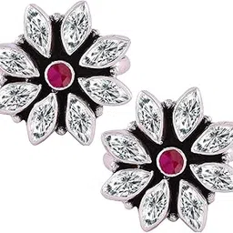 925 CZ Silver Toe Rings (Leg Finger Rings) In Pure 92.5 Sterling Silver For Women | Toe Rings for Women and Girls | Chandi Bichiya-image-55