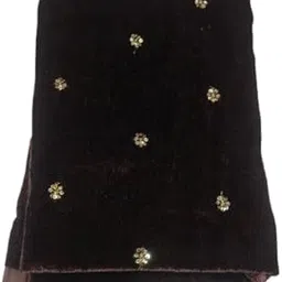 nprc Women/girls unisex ethnic unstitched golden jacquard work solid fabric/cloth/dress material for blouse (1 Mtr)-picture-26