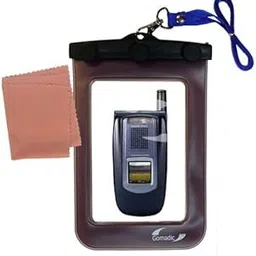 Gomadic Outdoor Waterproof Carrying case Suitable for The Sanyo SCP-5500 / SCP 5500 to use Underwater - Keeps Device Clean and Dry-picture-38