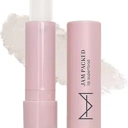 HOUSE OF MAKEUP Tinted Lip Balm|Hydrating Lip Balm For Women,Men,All|Lip Superfood|6H Hydration|Soothes,Moisturizes,Heals Dry Lips|5 Shades|Potent Lipbalm|3.8 Gms|Bare Butter,Beige image 1