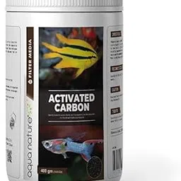AquaNature® Activated Carbon Quickly restores Water Clarity and Transparency to The Aquarium for Fresh & Saltwater Aquarium (400g)-picture-29