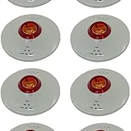 Prop It Up SQUARE White Fancy DESIGNER Bulb holder for wall home Plastic Light Socket (B-22), Brass Light Socket, 4 INCH, JUNCTION & CONSEALED BOX FULL COVER BY HOLDER (8, ROUND)-image-21