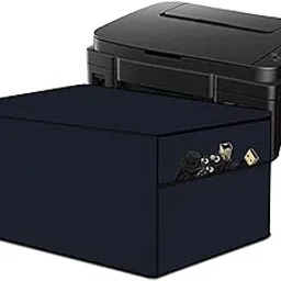 Stylista Waterprood and Dustproof Printer Cover Suitable for Canon PIXMA E4570, Heavy-Duty blue Thick Polyester-picture-15