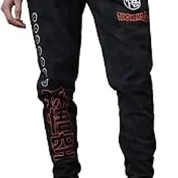 free authority Dragon Ball Z Printed Regular Fit Jogger for Men-picture-23
