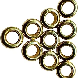 HARRY ENTERPRISES Foot Ring | Pigeon Leg Steel Sound Foot Ring | Bird Shoulder Gaurd | Golden Metal Round Rings | 10 Pcs-image-8