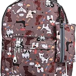 my fav 15L Digital Printed 2 Compartment With Pouch | Bottle Pocket | Best Stylish Lightweight Spacious Waterproof Backpack for Children Boys And Girls | Casual/Picnic/Tuition/School Bag image 1