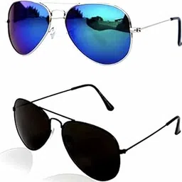 Sunwear Adult Unisex Aviator Latest Stylish Sunglasses For Men and Women-picture-50