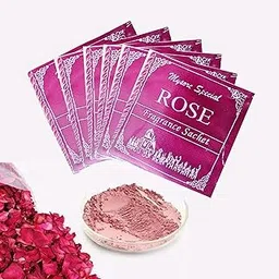 Mysore Rose Fragrance Sachets (Pack of 6) | Premium Eco-Friendly Freshness for Wardrobes, Closets, Drawers, Purses, Handbags, Clothes, Sarees, Dresses-picture-30