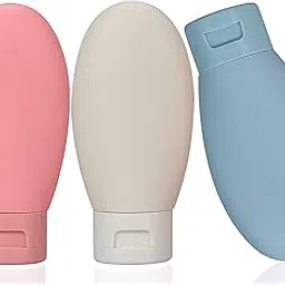 3pcs Travel Toiletries Bottles Kit Leak Proof Refillable Squeeze Containers Set with Clear Storage Bag for Lotion Shampoo Conditioner Cosmetic Shower Gel Hand Wash-picture-17