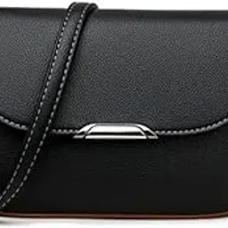 nrst Women's Beech Flap Satchel Bag Black Ladies Purse Handbag-picture-51