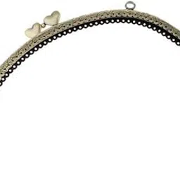 Enakshi® 2xAntique Embossed Metal Purse Frame Heart Kiss Clasp Lock Bag Clutch Frame 20.5x11cm|Clothing, Shoes & Accessories | Womens Handbags & Bags | Handbag Accessories-picture-17