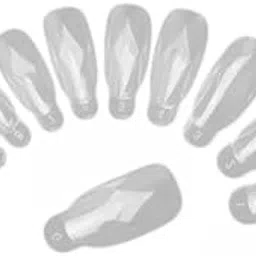 STYLEHEAVEN 4x PVC Artificial False Nail Tips Fake Nails Fingernail Nail Art-picture-25