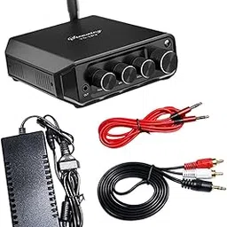 ATORSE Power Amplifier USA Plug Audio Amp for Indoor Outdoor Bedroom Computer Audio-picture-16