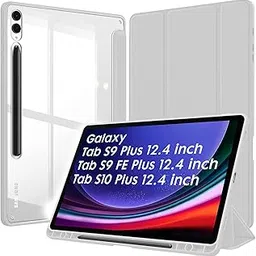 Robustrion Cover for Samsung Tab S10 Plus / S9 FE Plus / S9+ Cover Case 12.4 inch Hybrid Flip Case with [S Pen Holder] for Samsung Tab S9+ / S10+ / S9 FE+ Tablet Cover [Auto Sleep/Wake] - Grey-picture-20