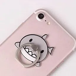 KolorFish Universal Mobile Phone Finger Ring Grip Holder Stand, 360 Degree Rotation for All Mobile Phone and Tablet (Shark)-picture-33