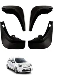 Auto Addict Car Mud Flaps Splash Guards (O.E Type Custom,4 pcs) for Nissan Micra Active-picture-20