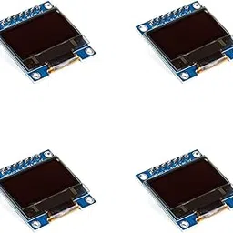 (4 pc) FlyRobo 0.96 Inch SPI/I2C OLED 128×64 Display Module 7 Pin - Blue-picture-18