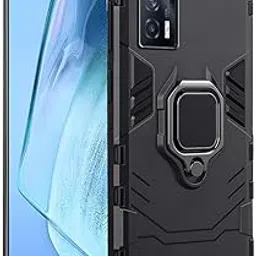 TheGiftKart Back Cover for iQOO 7 5G (Polycarbonate, TPU | Carbon Black)-picture-51