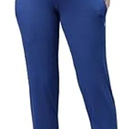 ankkal Womens Cotton Viscose Maternity Trouser/Maternity Pant/Over Belly Design Pant/Pregnancy Pant with Elastic Waistband(Blue)-picture-49
