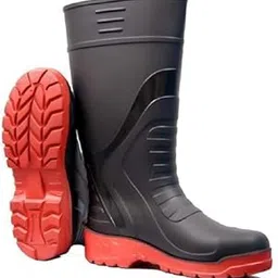 shubham Men Sb-005 Torpedo Safety Shoes (Black/Grey) image 1