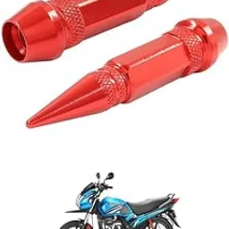 LOVMOTO Universal 2PC Spiked Aluminum Stem Valve Caps Dustproof Tire Wheel Stem Caps for Cars,SUVs,Trucks Bicycles and Motorcycles Comfortable with Pass-ion Pr-o tr-image-80