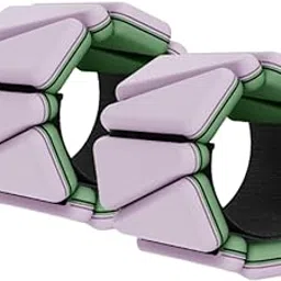 HEAVENGLOW 2x Ankle Weights Wearable Elastic Wrist Weights for Yoga Gymnastics Aerobics Pink Green-Sporting Goods-Fitness Running & Yoga-Strength Training-Wrist & Ankle Weights-image-60