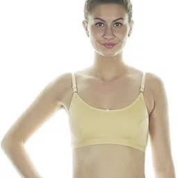 vstar Women Cotton Lightly Padded Non-Wired Sports Bra Pack of 1-picture-46