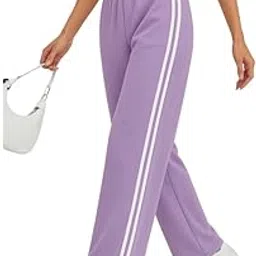 beas trend's Women’s Cotton Blend Striped Trousers | Stylish Straight Fit Pants for Office, College-picture-31