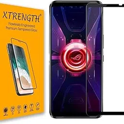 XTRENGTH Advanced HD+ Gorilla Tempered Glass Screen Protector Designed for ASUS ROG 3 - Edge to Edge Full Screen Coverage with Easy Installation Kit (Anti-Scratch)-picture-23