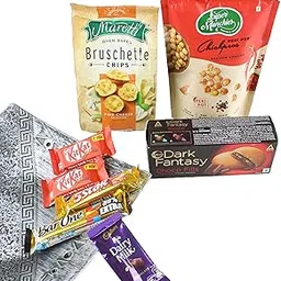 Premium Snacks with Imported Bruschette And Chocolate Gift Hamper | Chocolate Gift | Gift For Birthday-picture-19