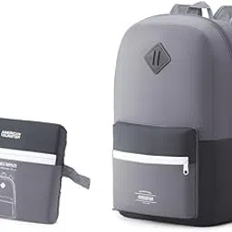 Foldable 2 Compartment Backpack - A Sleek, Durable, And Compact Solution To Carry And Organize Your Essentials, Perfect For Travel, Daily Use, And Outdoor Adventures - Grey-image-36