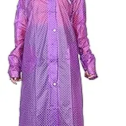 sikander Women/Ladies Raincoat with Side Pocket, Overcoat, Raincoat 100% Waterproof Portable Raincoat-picture-48