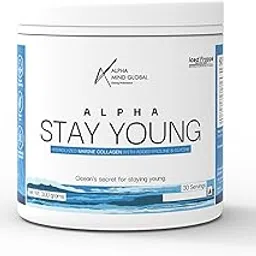 Alpha Stay Young :- Hydrolyzed Marine Collagen Peptides (TYPE 1 & 3), L-Glutathione, Rosehips, Niacin, Biotin, MCT(C8 & C10) (Iced Frappe)-picture-14
