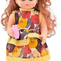 WireScorts Musical Dancing Doll for Girl | Big Size Doll for Girl | Plush Soft Clothing | Mobile Opeartional Doll for Girls | 44 cm | Birthday Presentation for Girls-picture-39