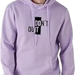 earthstick Men's Full Sleeve Hooded Cotton Fleece Typography Printed Sweatshirt Hoodie-picture-43