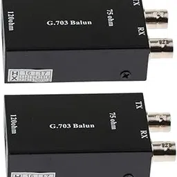 LICHTS® 2pack BNC Coax to Ethernet Converter Adapter Data Transmission Black|Consumer Electronics | Home Surveillance | Other Home Surveillance|2 Pieces Bnc To Converter-picture-20