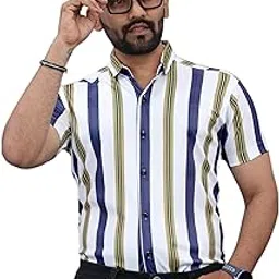 fabripple Men's Half Sleeve Shirt – Premium Fabric, Breathable & Stylish Fit-picture-59