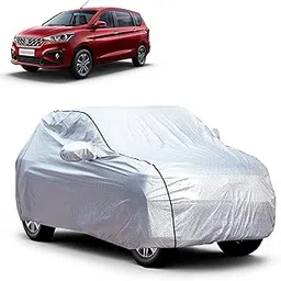 AYSHU Waterproof Car Cover for Maruti Suzuki Ertiga, Mirror & Antenna Pocket, Heat Resistant Silver with Black Piping, Scratch-Free Cotton Lining, Triple Stitched, UV Sun & Dust Protection-picture-63