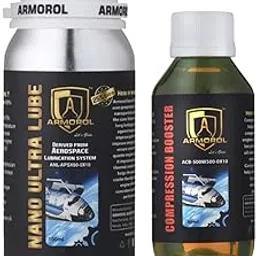 Generic Armorol Nano Ultra Lube 100ml and Compression Booster 100ml for Below 1500cc for Cars-picture-25
