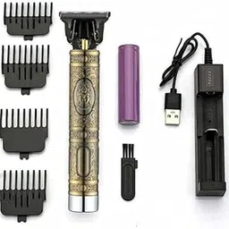 Shrevi Trimmer Men Professional Buddha Style Rechargeable Cordless Hair Beard Clipper Shaver For Men’s Adjustable Blade For Close Cut Precise Multi Grooming Kit, Face, Head and Body Trimmer-image-99