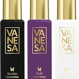 Vanesa Babe, Shero & Grace Eau De Parfum 20 ML Each, Pack of 3| Long Lasting French Fragrance Perfume|Idea For Women-picture-22