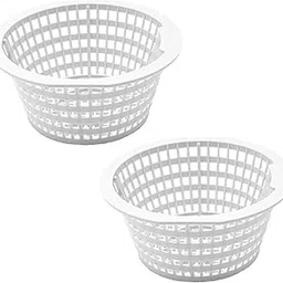 EATAKWARD Swimming Pool Skimmer Basket for Above & in Ground Pool Pool Filter Basket Replacement for Swimline Hydrotools 8928 Olympic ACM88 (Pack of 2)-image-1