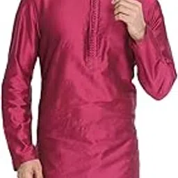 vastramay Men's Cotton Blend Kurta | Kurta for Festivals - Stylish, Comfortable, and Easy-Care - Perfect for Celebrations and Cultural Events, Navratri & Diwali-picture-52