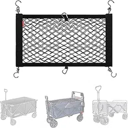 Mamiko Cargo Net for Utility Folding Wagon, Stroller Wagon, Folding Trolley Cart, Beach Cart Extra Storage Space Large Storage Capacity Net Wagon-picture-24