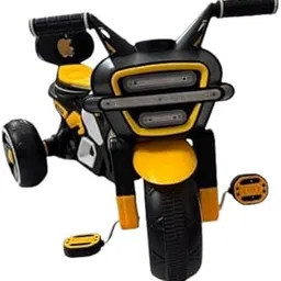 SMALLFOOTTOYS Kids BikeTrike Cycle Backrest and Big Wheels with Musical Horn Lights for Kids Girl & Boy 2-5 Years. (Multicolor)-picture-10