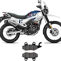 Front and Rear Disc Brake Pads, Compatible with Hero Xpulse 200 Motorcycle (XPULSE 200 FRONT) (SLDP03)-image-0